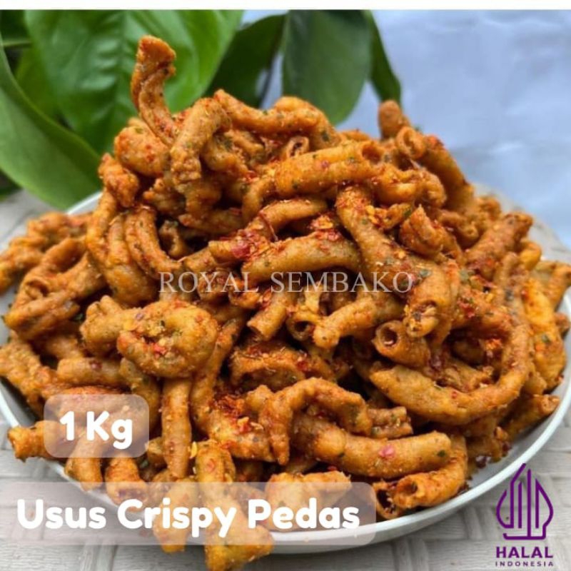 

TERMURAH USUS AYAM KRISPI PEDAS 1 Kg, MAKANAN RINGAN, MANIS, PEDAS, GURIH, ENAK, FRESH, BERSIH, MURAH, HIGENIS, TERJANGKAU, PREMIUM