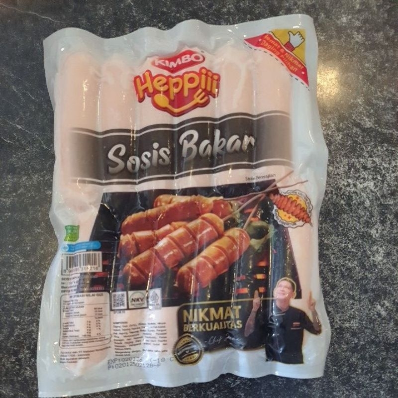 

KIMBO HEPPIII SOSIS BAKAR ISI 12 500GR