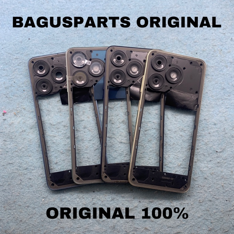 FRAME MIDDLE BAZZEL BAZEL TULANG RANGKA TENGAH ITEL A50 A667LP ORIGINAL COPOTAN