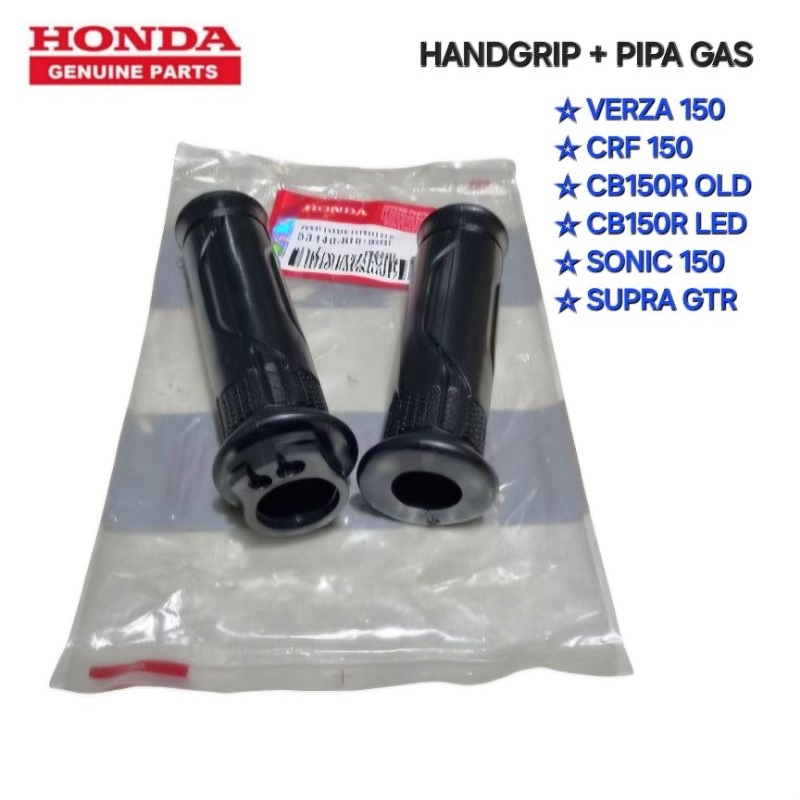 HANDGRIP + PIPA SELONGSONG GAS VERZA 150 CRF 150 CB150R OLD CB150R LED SONIC 150 SUPRA GTR ORIGINAL 