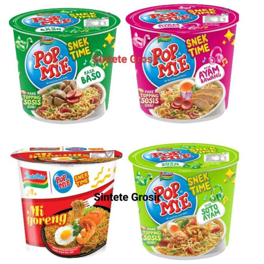 

Pop Mie Mini Cup Instant All Variant
