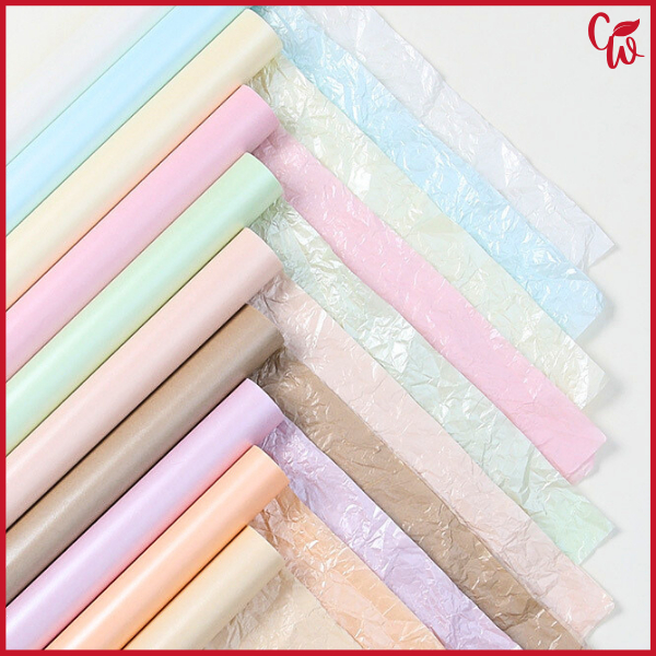 

20 Lembar Kertas Buket Sydney Pearl Flower Wrapping Waterproof Korean Pear Bouquet KB6255