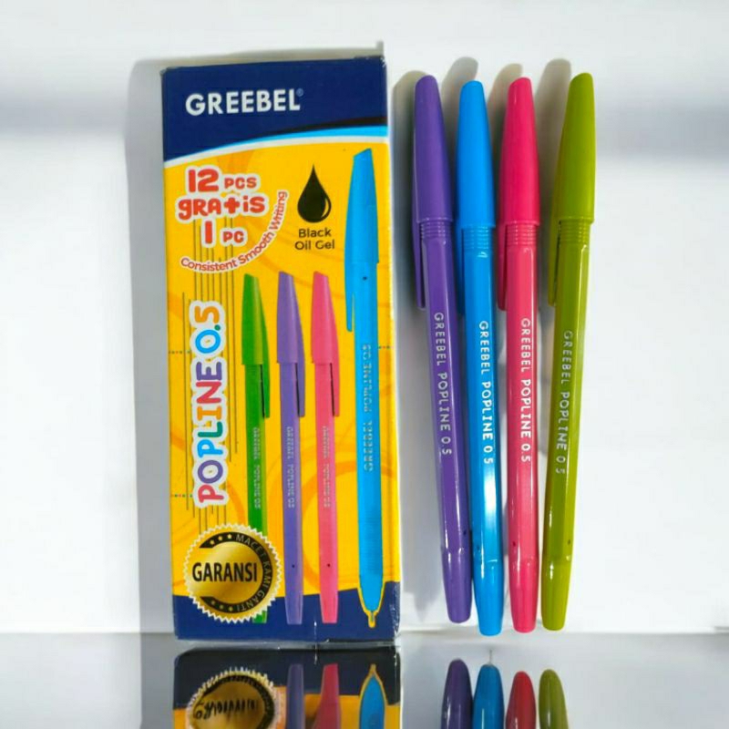 

Pulpen Greebel Popline
