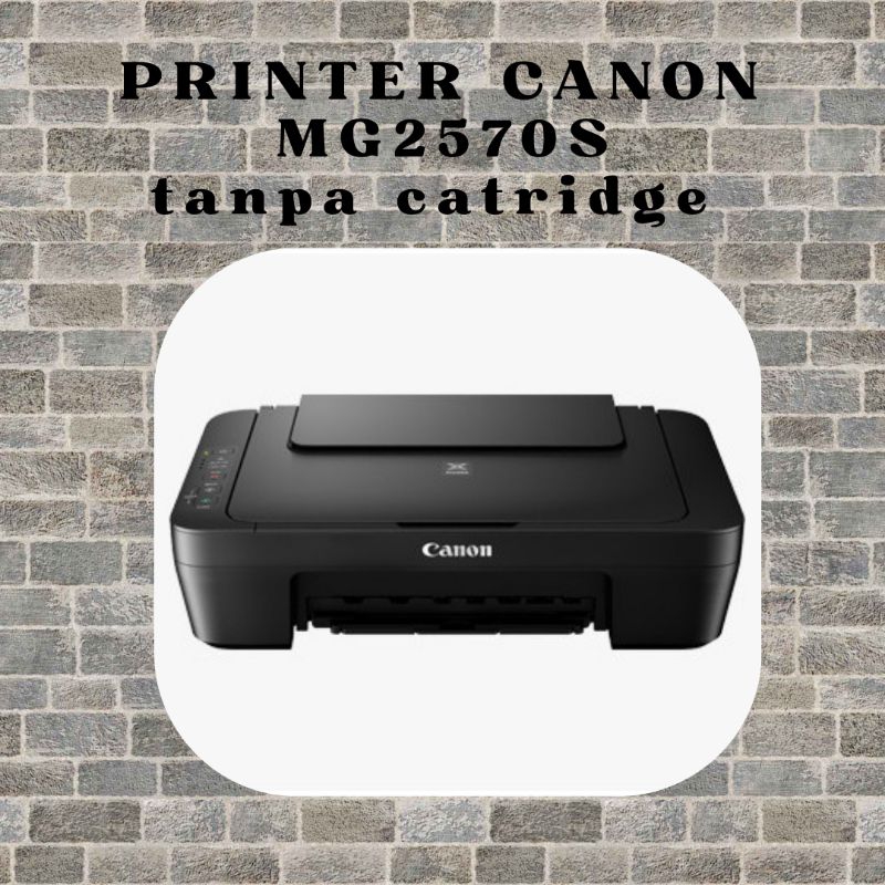 printer Canon mg2570s second tanpa catridge