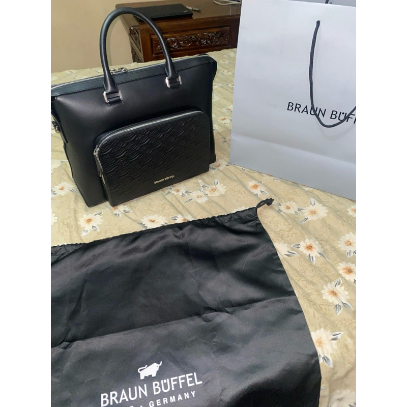 tas braun buffel second
