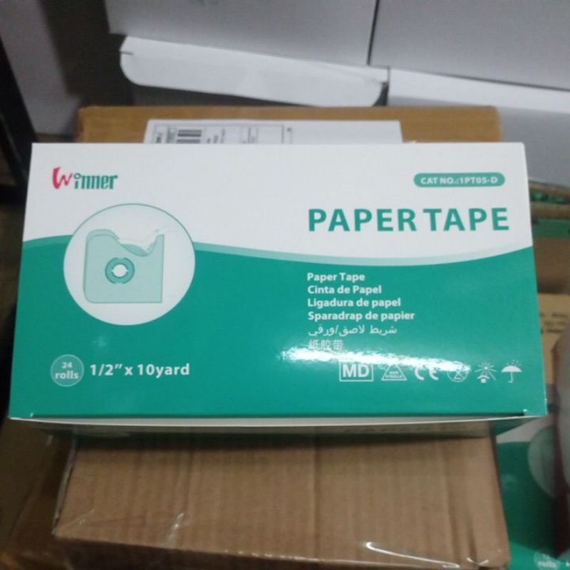

Papertape plaster luka 1/2 ×10 yard