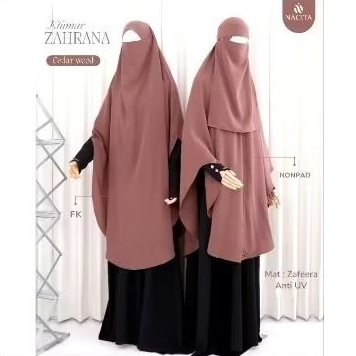 French Khimar Zahrana by Afifathin