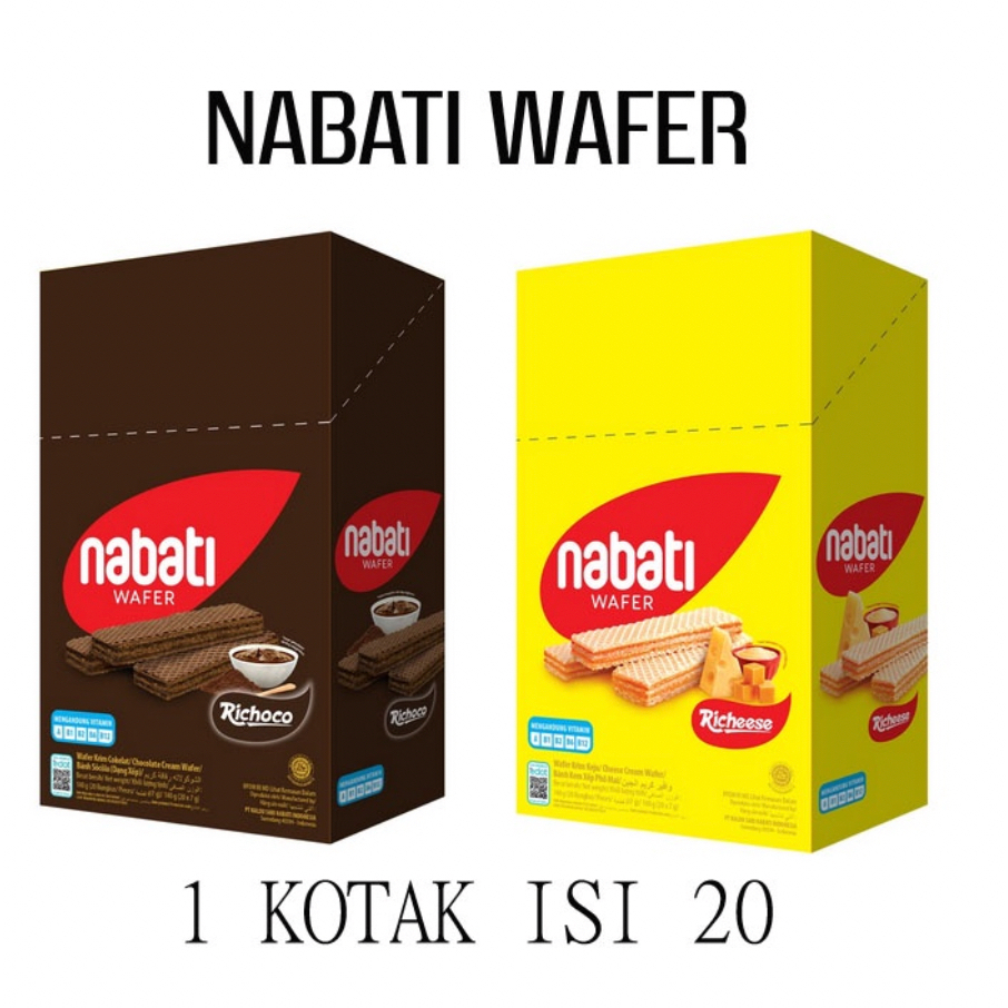 

Nabati Wafer 6gr 1 Pak (20 pcs)