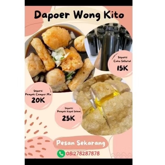 

Pempek Campur Mix