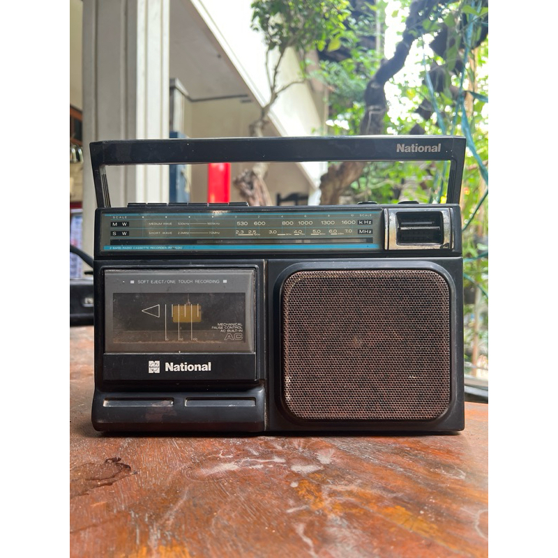Radio Tape / Radio Cassette Recorder Jadul, National RX-M3312Y