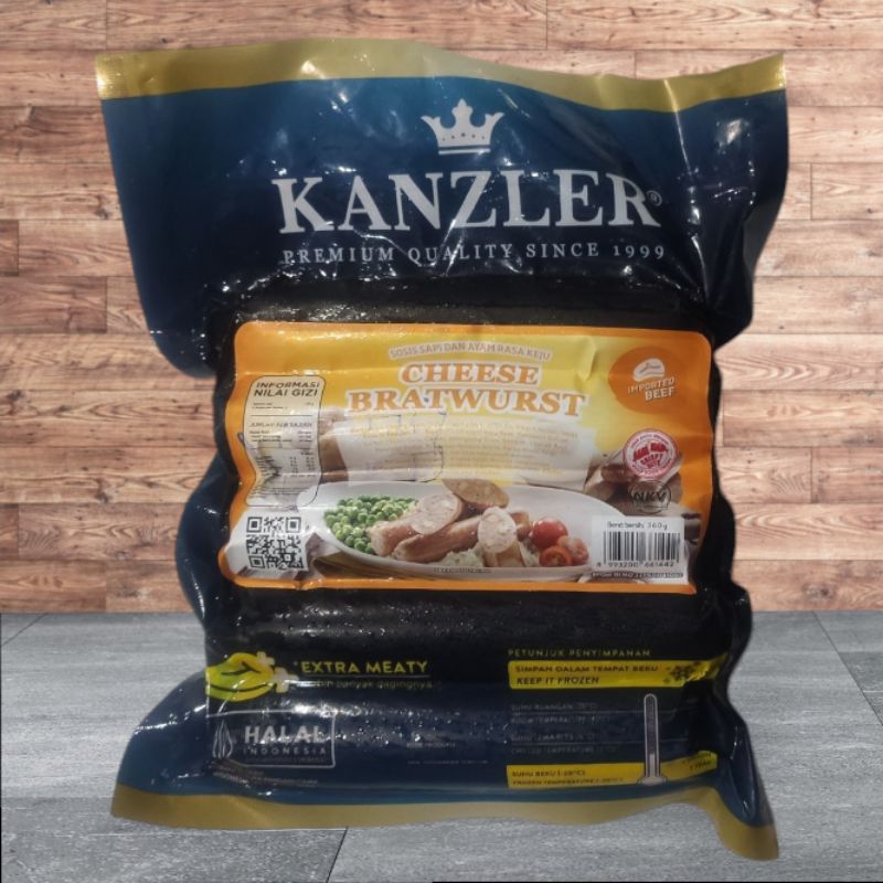 

KANZLER Cheese Bratwurst 360 gram