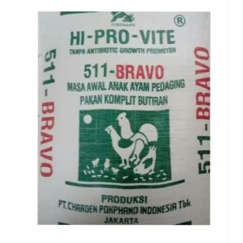 PAKAN 511 BRAVO KEMASAN BRAVO KEMASAN 50kg