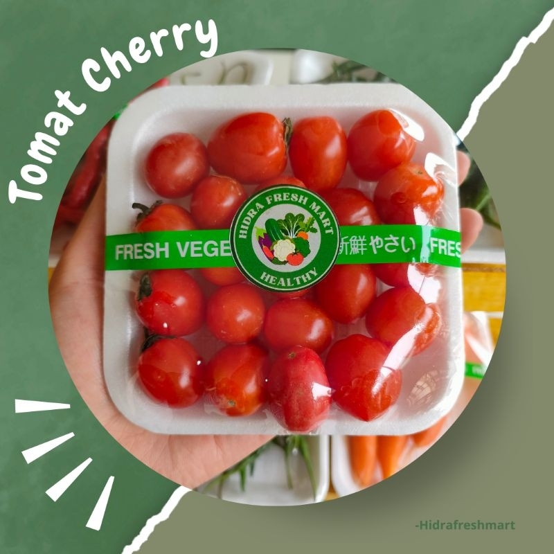 

Tomat Cherry Mini grade A segar Hidrafreshmart 250 Gram