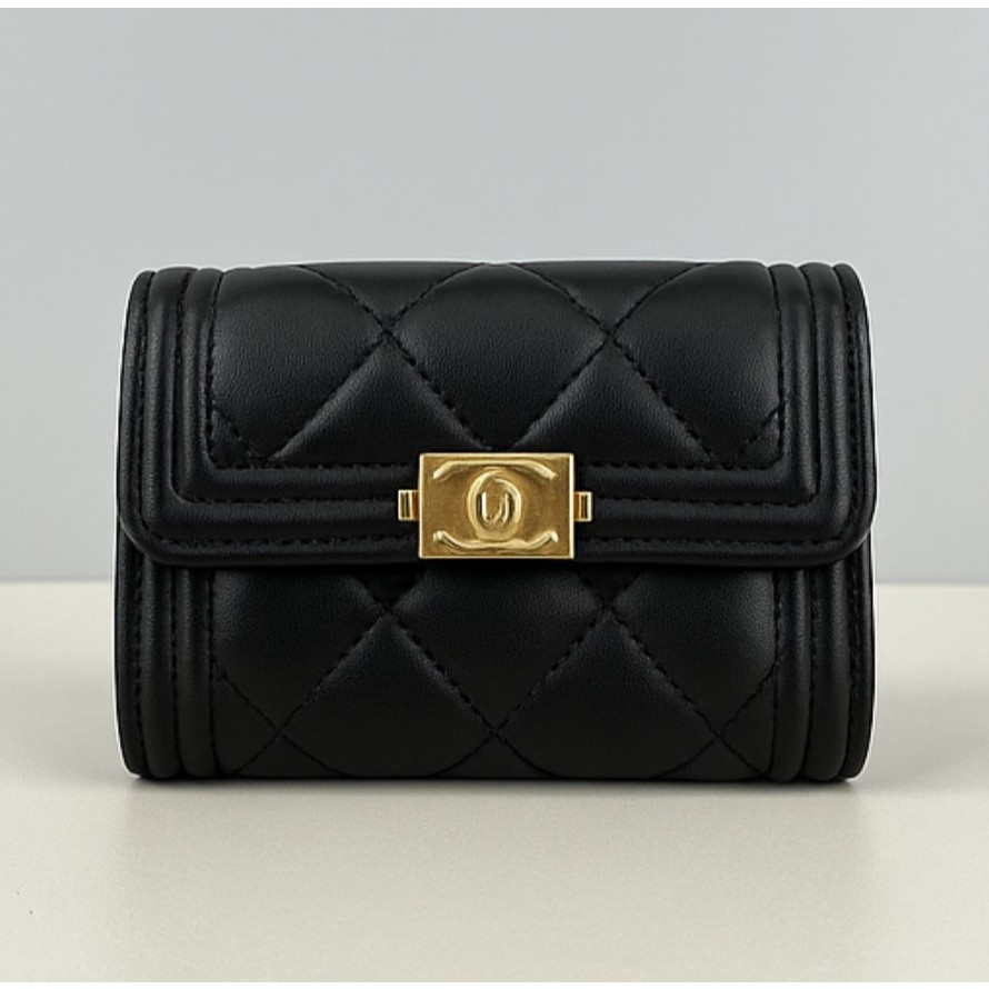 100% Original CHANEL 21K LeBoy Collection – Long Wallet, Short Wallet, Star Bag, Gold/Silver Buckle