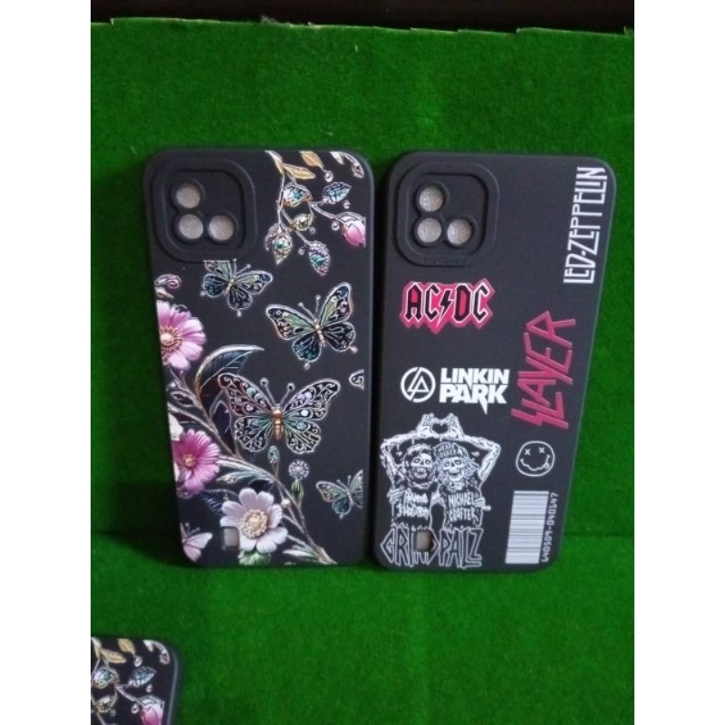 Softcase casing REALME C20/REALME C11 2021 silikon cse ty mutip cewek cowok bahan full karet