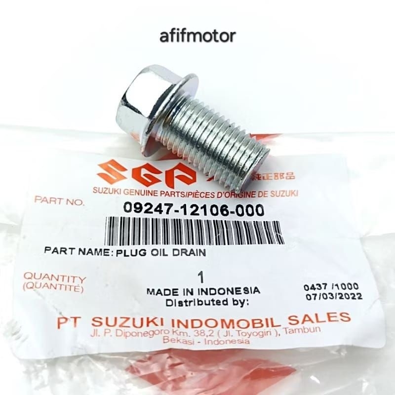 Baut Tap Oli Satria FU Grade A