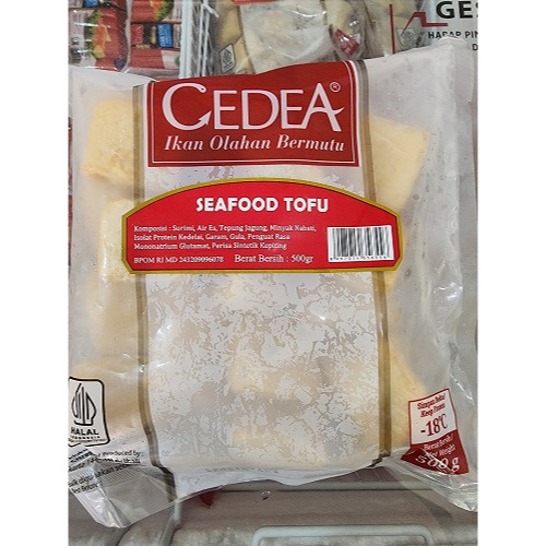 

Cedea Seafood Tofu 500 gr