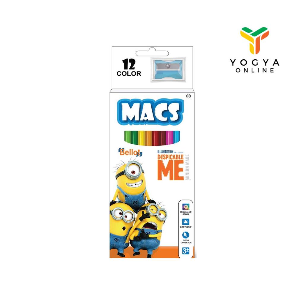 

Macs 12 Color Pencils Minions R0923