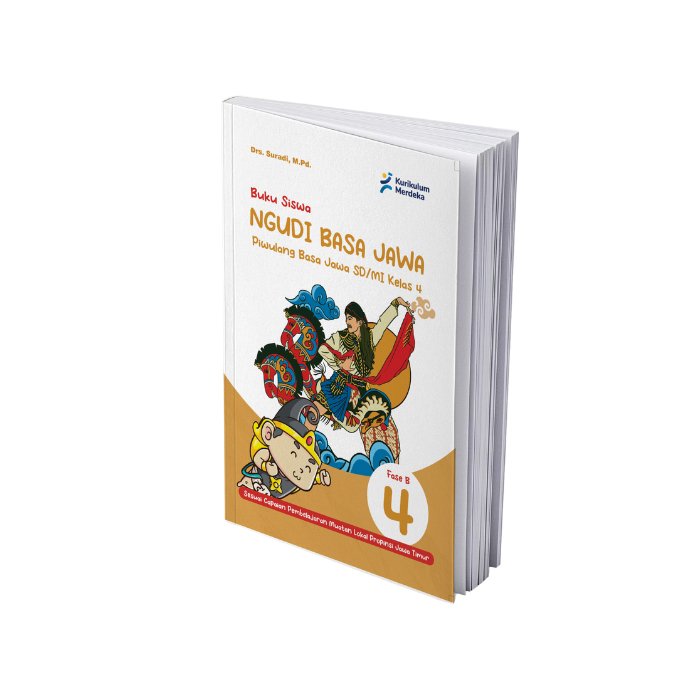 Buku Ngudi Basa Jawa (Jawa Timur) untuk Siswa SD/MI Kelas 4 Kurikulum Merdeka