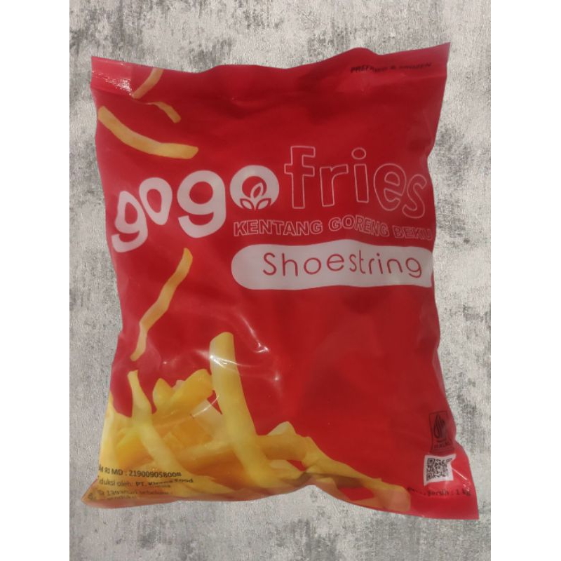 

GOGO kentang goreng Shoestring 1Kg