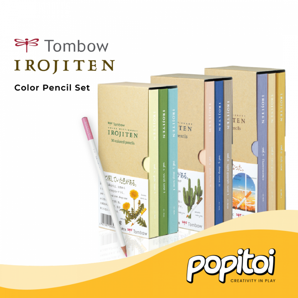 

Tombow Irojiten Colored Pencil 30 36 SET Pensil Warna Mewarnai