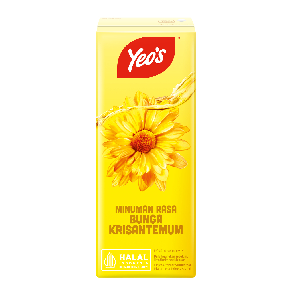 

Yeos Minuman Teh Chrysanthemum Tetrapak 250ml