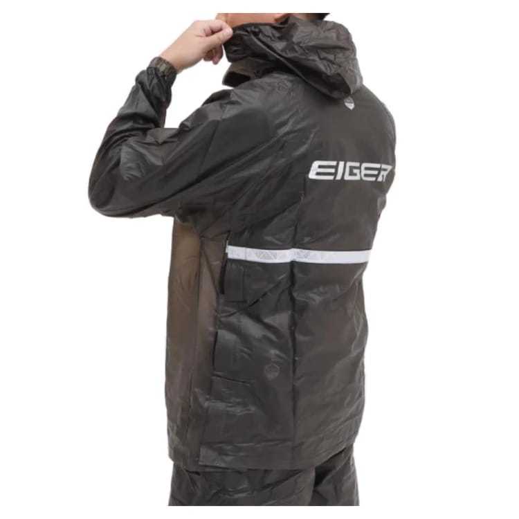 PROMO STOK HANYA ADA 100PCS Jas Hujan Setelan Jas Hujan Eiger89 Squadron Rainsuit Mantel Motor Ridin