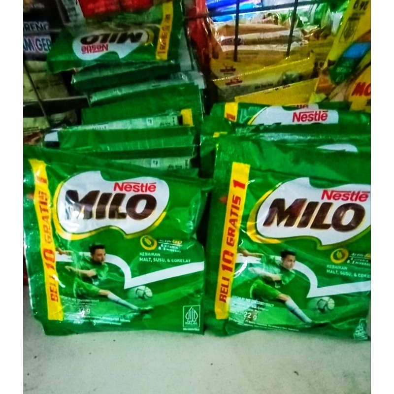 

Milo active go sachet isi 10+1