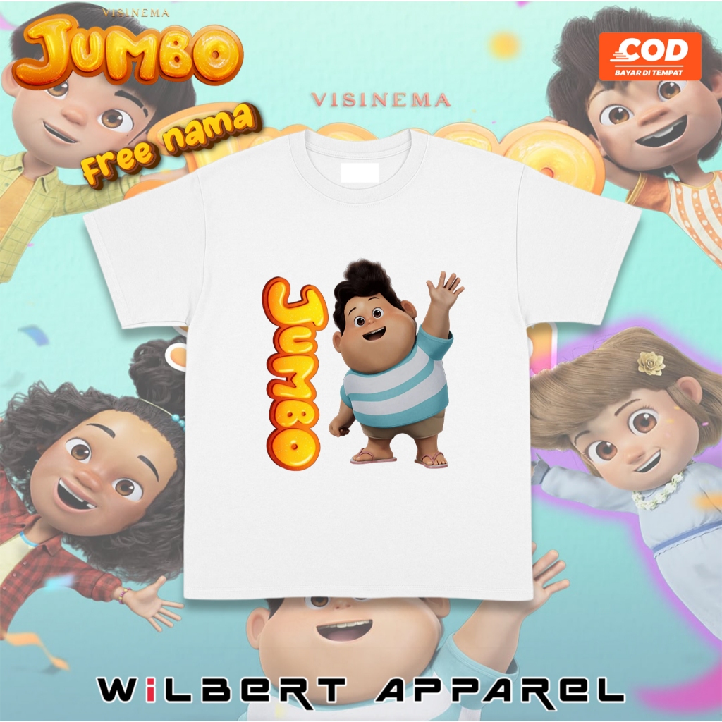 Kaos Anak Don Film Jumbo / Kaos Baju Anak Film Jumbo Don