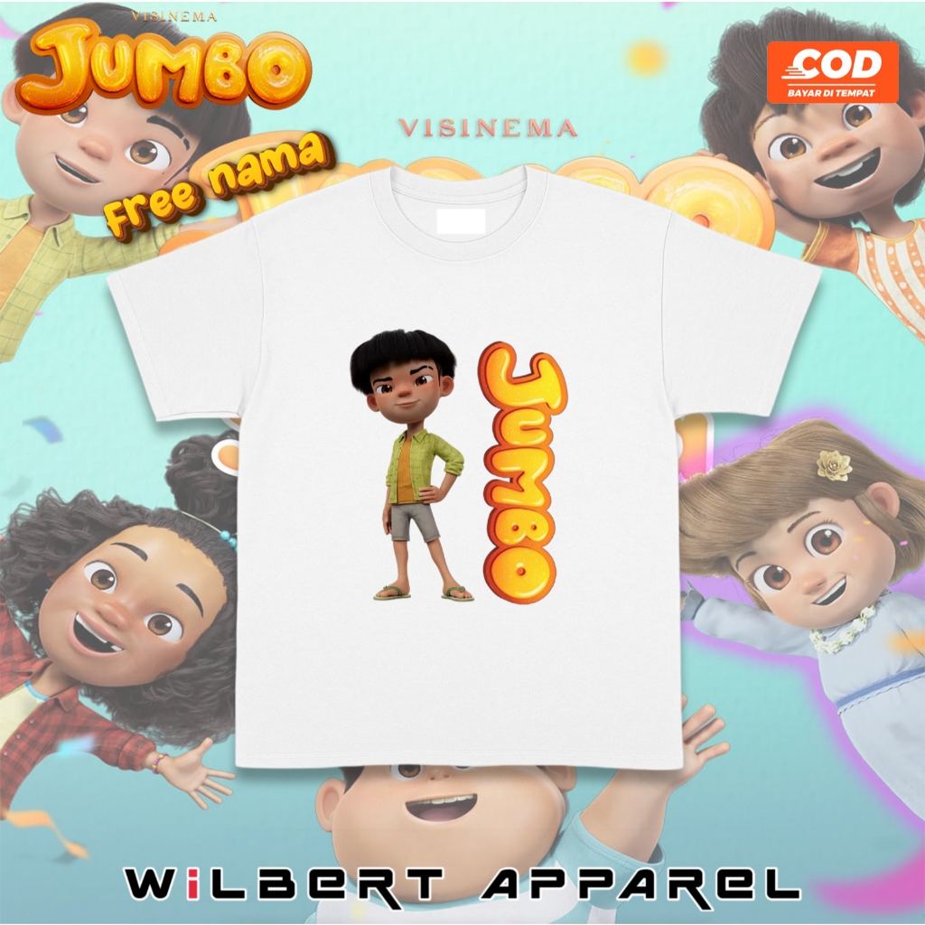 Kaos Anak Atta Film Jumbo / Baju Anak Atta Animasi Film Jumbo