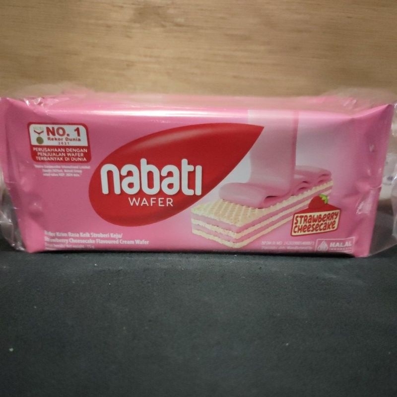 

Nabati wafer 1000,1pak isi 10sachet