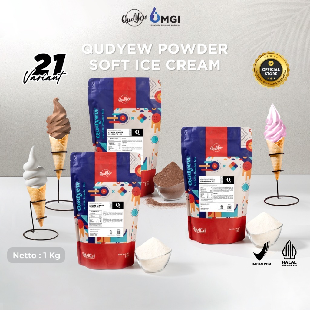 Qudyew Soft Ice Cream Powder