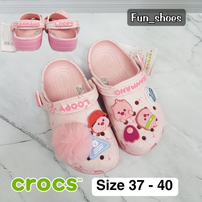 SANDAL CROCS / CROCS LOOPY ZANMANG / CROCS WANITA