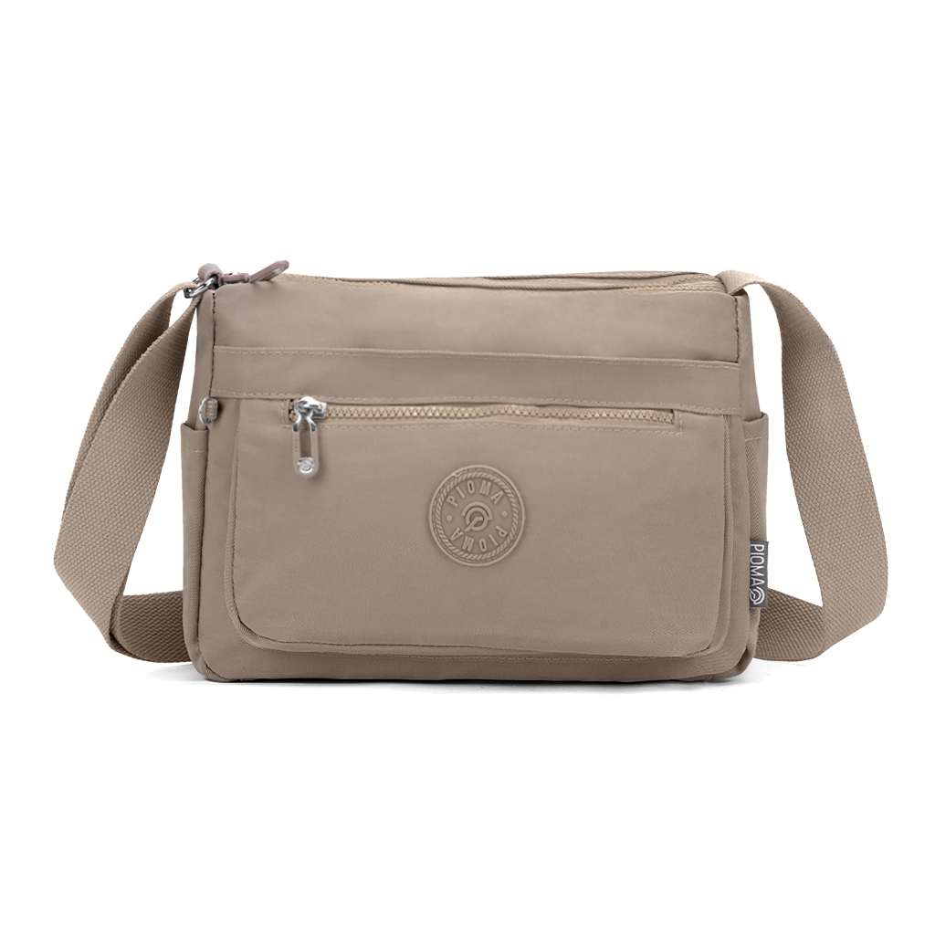 PIOMA Hawai Tas Selempang Wanita Sling Bag Besar Nylon Waterproof