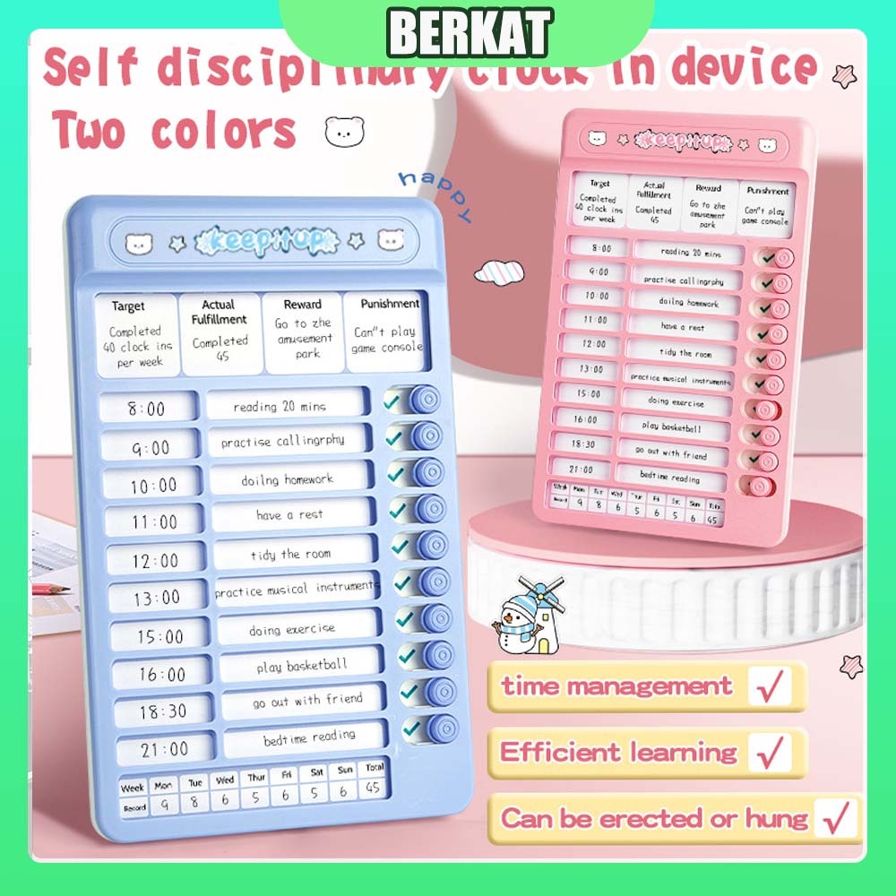 

Plastik Papan Memo Pengingat dengan Desain Aesthetic Untuk membuat rencana studi Rencana penurunan berat badan Rencana Disiplin diri kartu punch daftar
