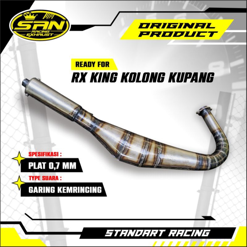 KNALPOT RX KING KOLONG KUPANG / KNALPOT KOLONG KUPANG / KNALPOT RX KING TELO KUPANG
