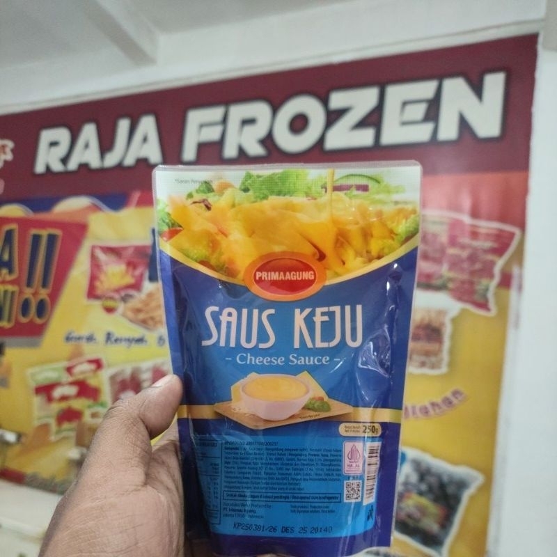 

Prima Agung saus keju 250gr