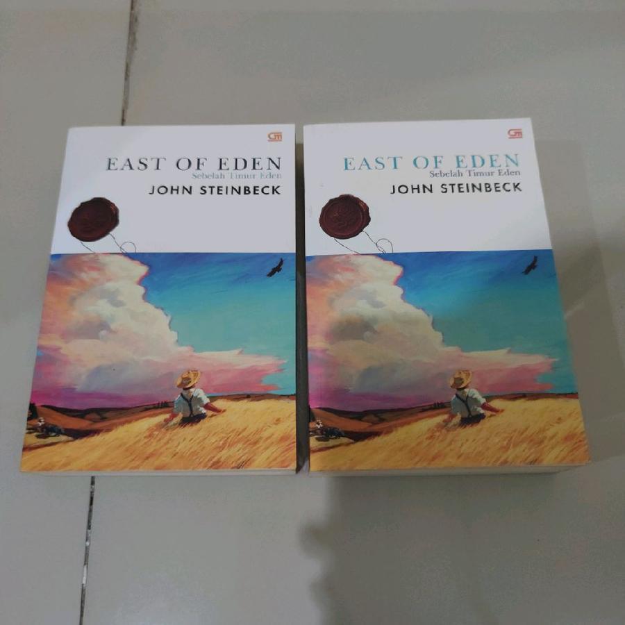 BEKAS ORIGINAL - Buku Novel East Of Eden - Sebelah Timur Eden - John Steinbeck