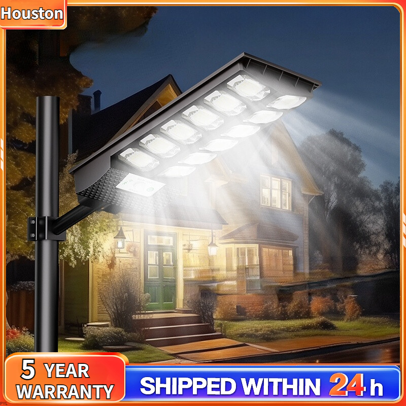 QH Lampu Jalan Tenaga Matahari 1200W Lampu Tenaga Surya Lampu Solar Cell Outdoor Anti Air Lampu