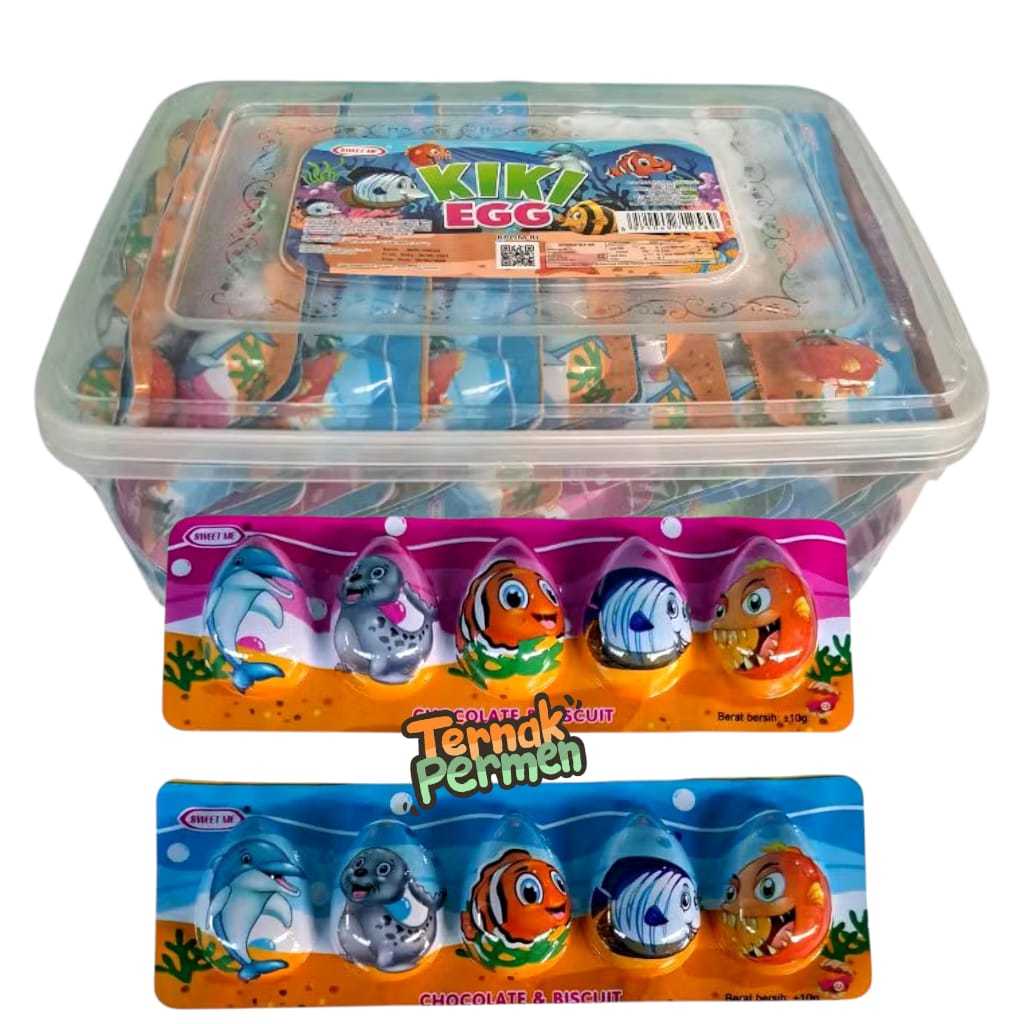 

KIKI EGG COKLAT SWEET ME ISI 50 PCS
