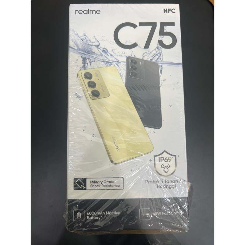 HP REALME C75 8/128 SECOND GARANSI RESMI