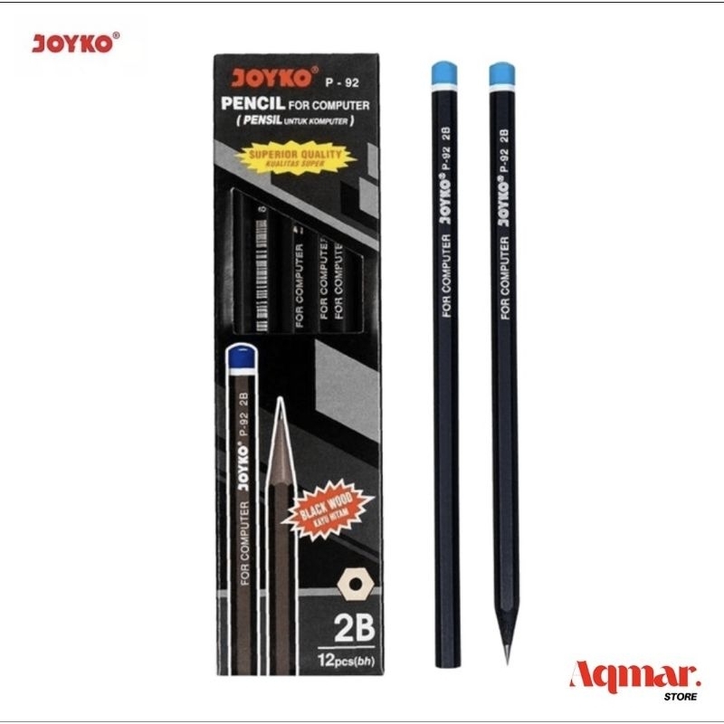 

(PACK) PENCIL JOYKO P-92 2B FOR COMPUTER [12 PCS]