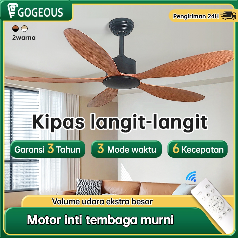 COD kipas  gantung plafon remote 42/52 INCI  kipas angin gantung kipas angin plafon