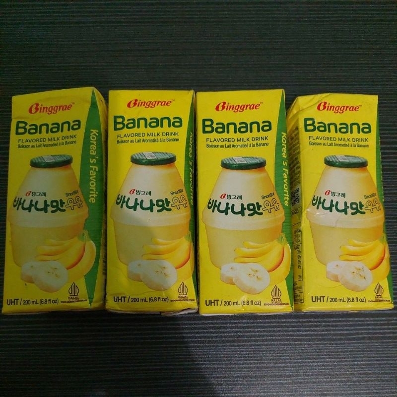 

SUSU BINGGRAE BANANA KEMASAN 200ML