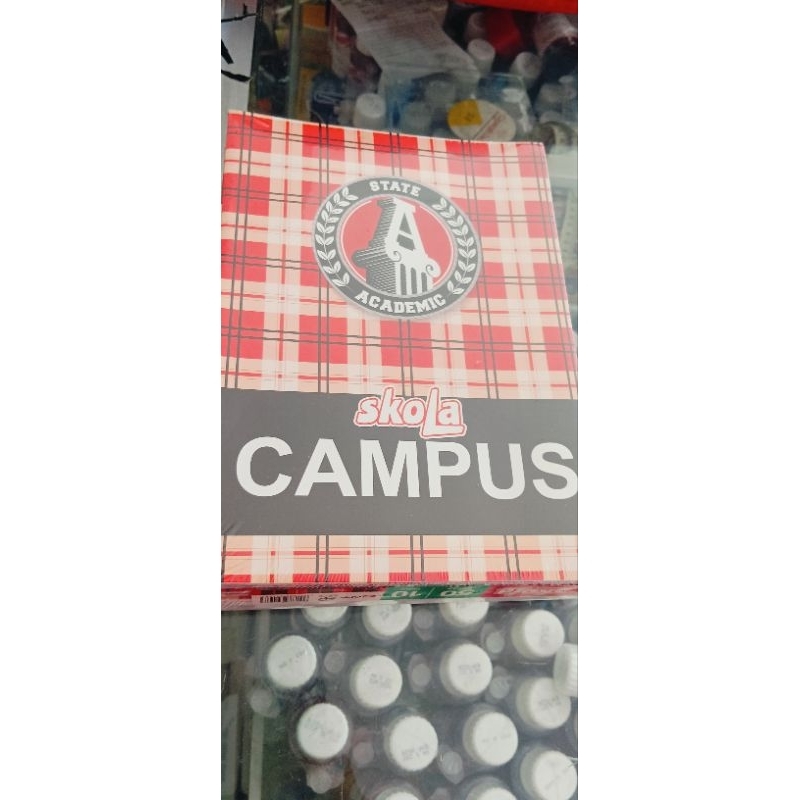 

buku tulis campus skola isi 50 lembar 10 buku