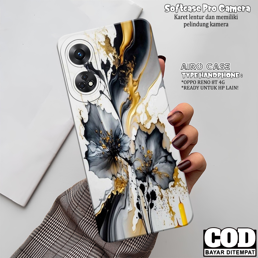 Softcase OPPO RENO 8T 4G Terbaru Case OPPO RENO 8T 4G Terbaru Fashion Case ABSTRAK Casing OPPO RENO 