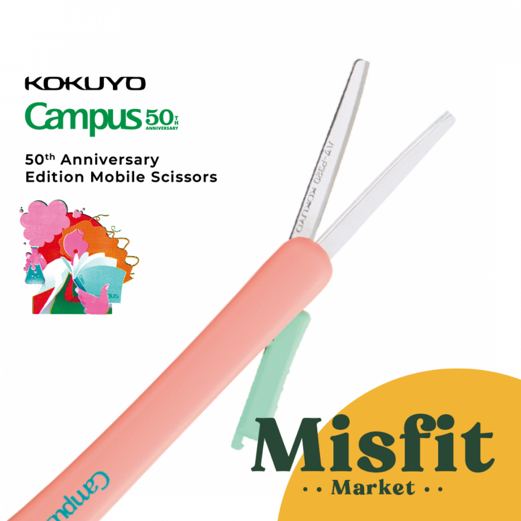 

Kokuyo 50th Anniversary Mobile Scissors Gunting Mini Lipat Portable Saxa Poche