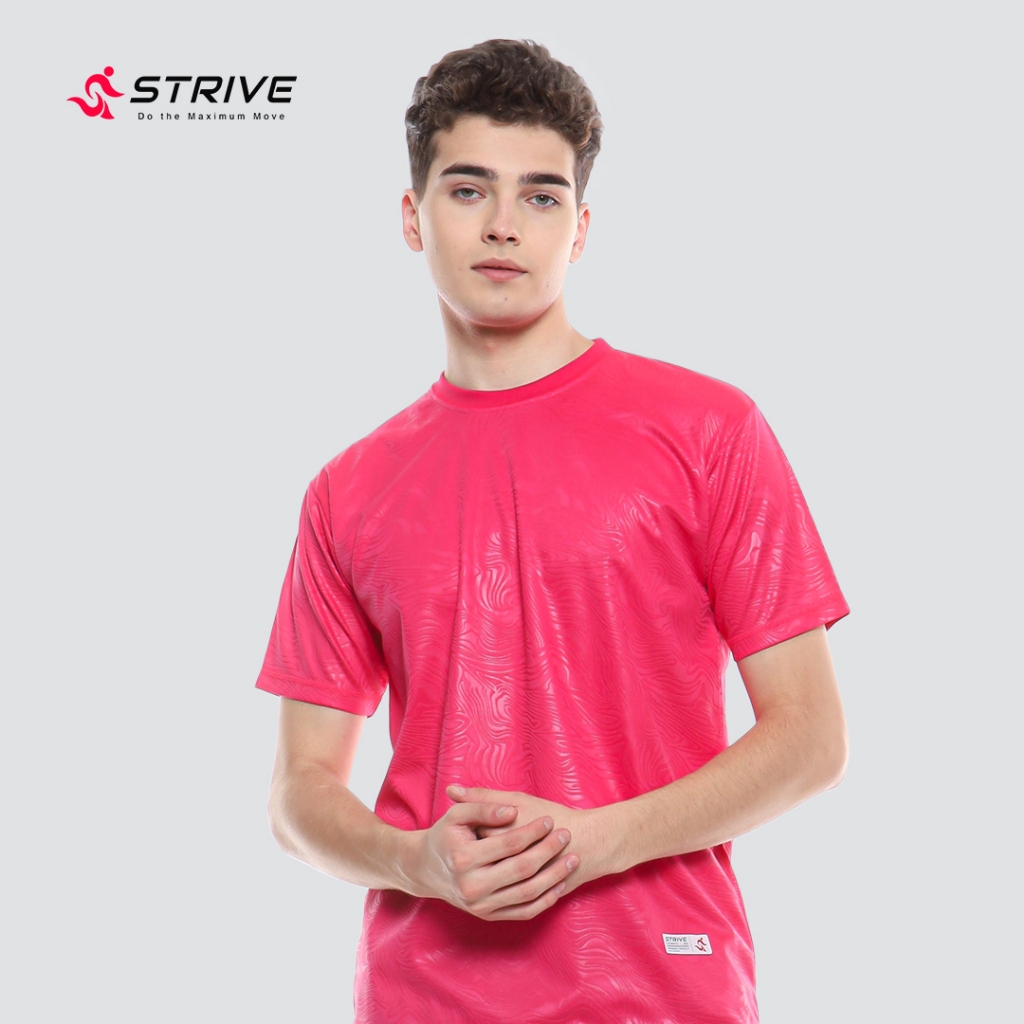STRIVE StriveGear Jersey Dry Fit Emboss Pink