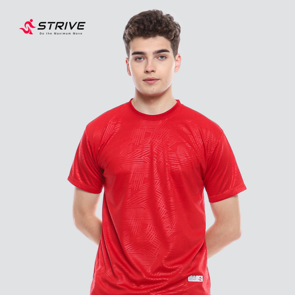 STRIVE StriveGear Jersey Dry Fit Emboss Red