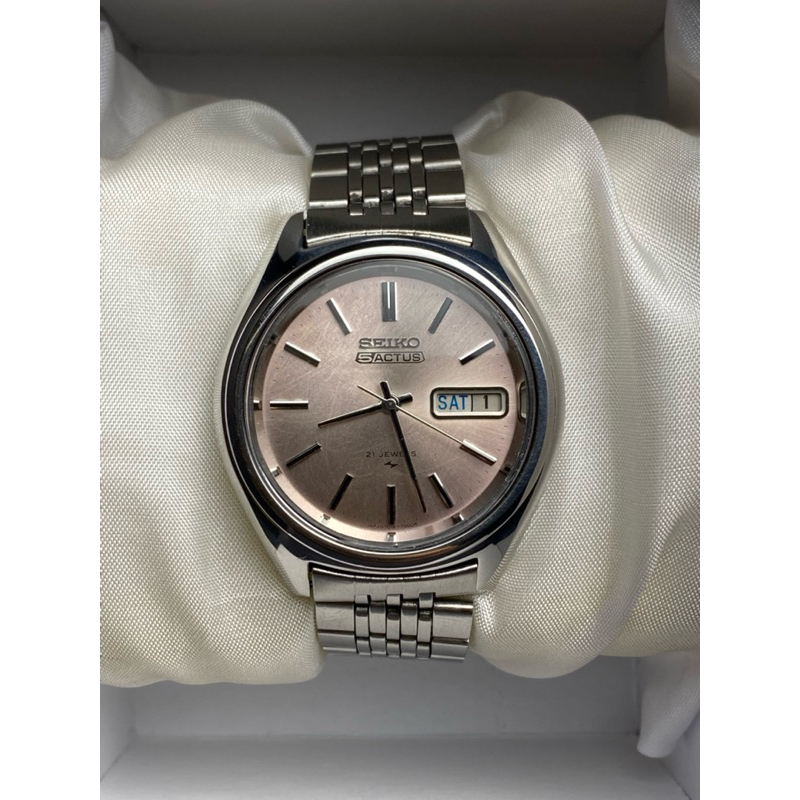 Seiko 5 Actus Salmon Second Original